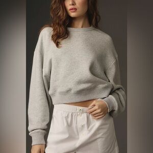 Anthropologie Postmark crop top sweater